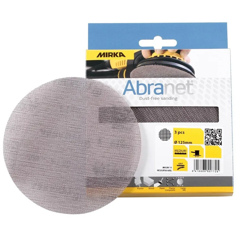 ABRANET PYÖRÖ 125MM K240 3KPL Ilmainen Palautus